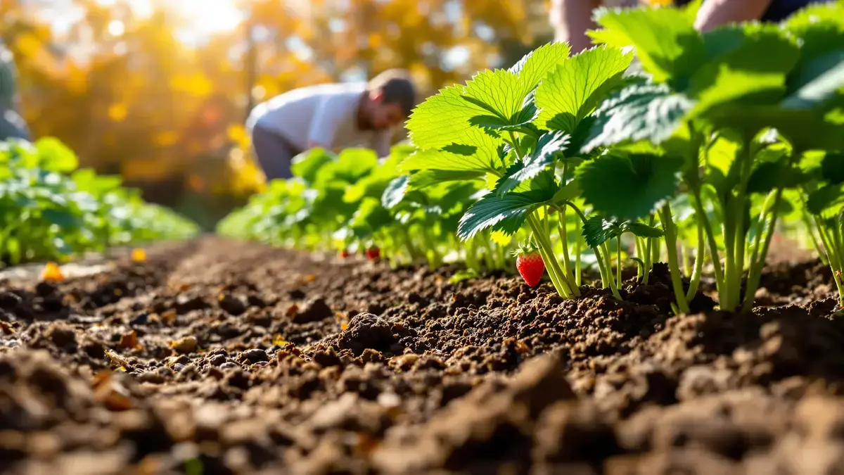 In september is het tijd om je aardbeienplanten opnieuw te verplanten voor een overvloedige oogst in 2026