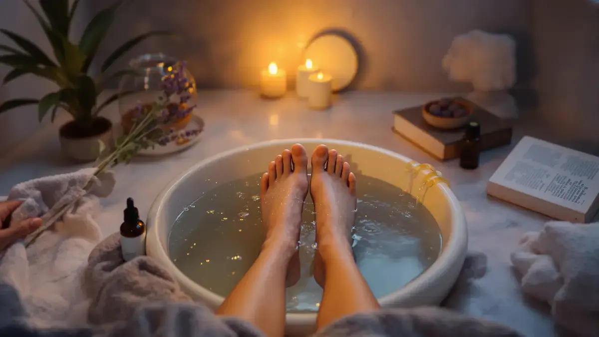 Ontdek de voordelen van een warm voetenbad voor het slapengaan, een beproefde methode door de eeuwen heen