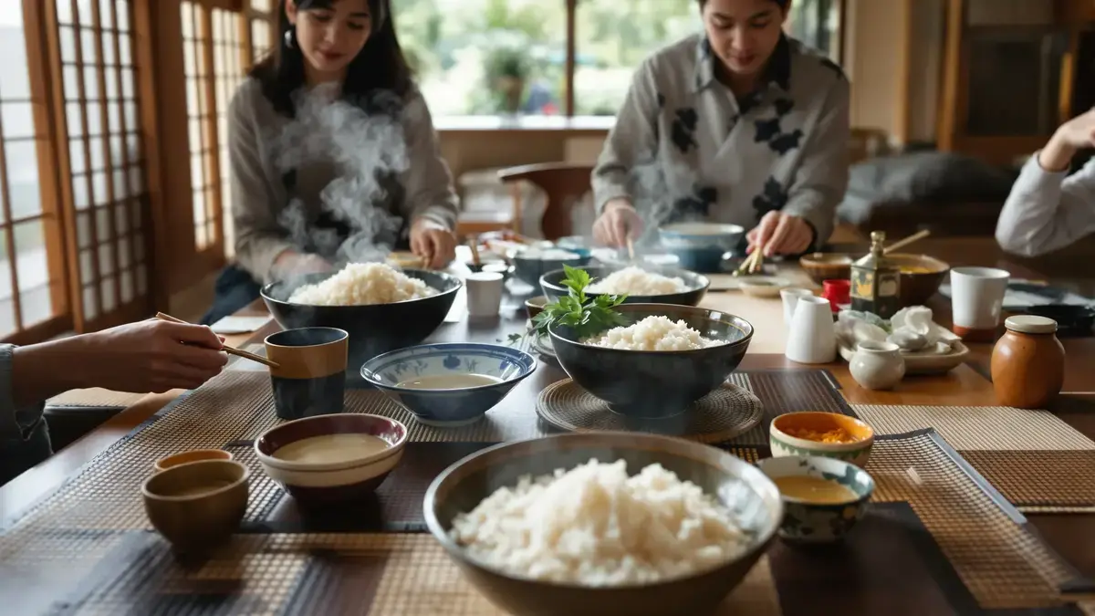 Hier is hoe Japanners erin slagen om niet aan te komen terwijl ze drie keer per dag rijst eten