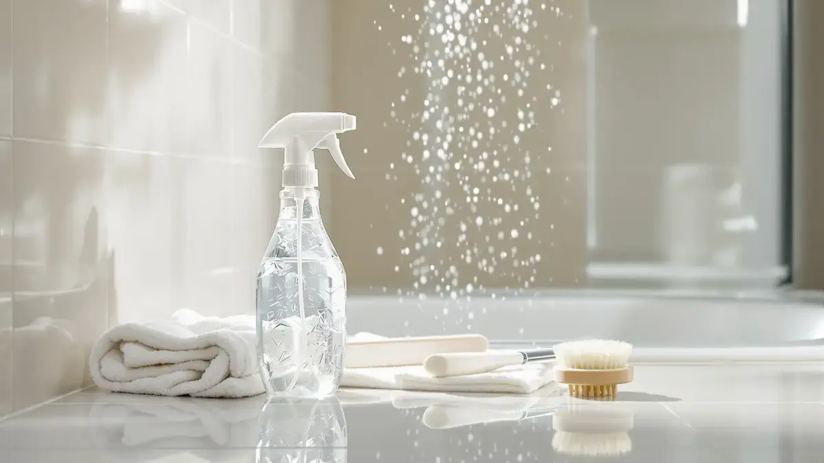 De schoonmaaksters methode voor een vlekkeloze douche in enkele minuten