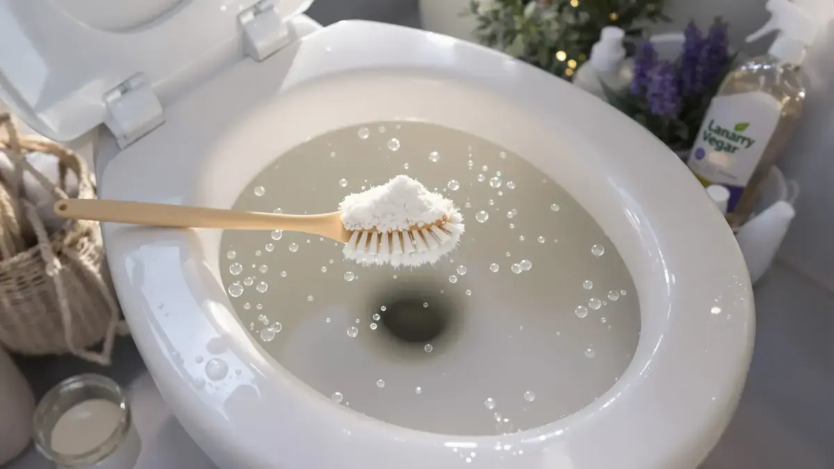 Om je toilet onberispelijk te houden, is bicarbonaat je bondgenoot, maar pas op voor deze veelgemaakte schoonmaakfouten