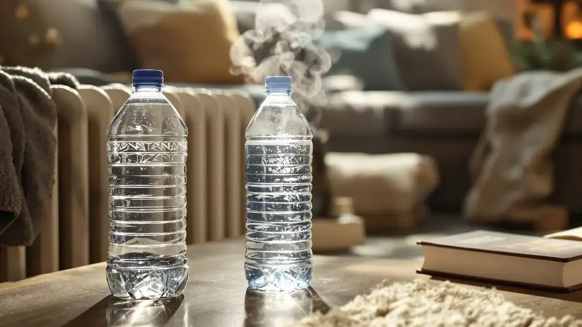 Kun je echt tot 20% op je verwarming besparen door een fles naast de radiator te plaatsen?